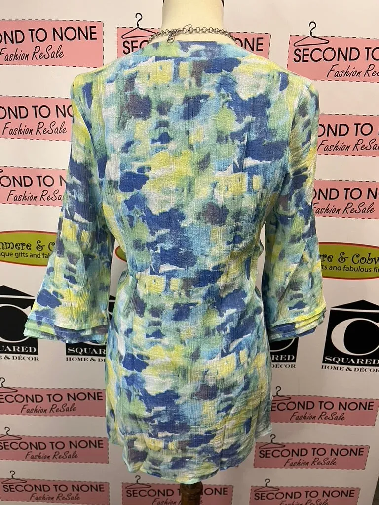 Anna Bella Printed Blouse (Size M)