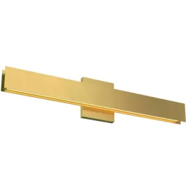 Bau 24 In. LED Bath Bar 277V 870 Lumens Brass Finish