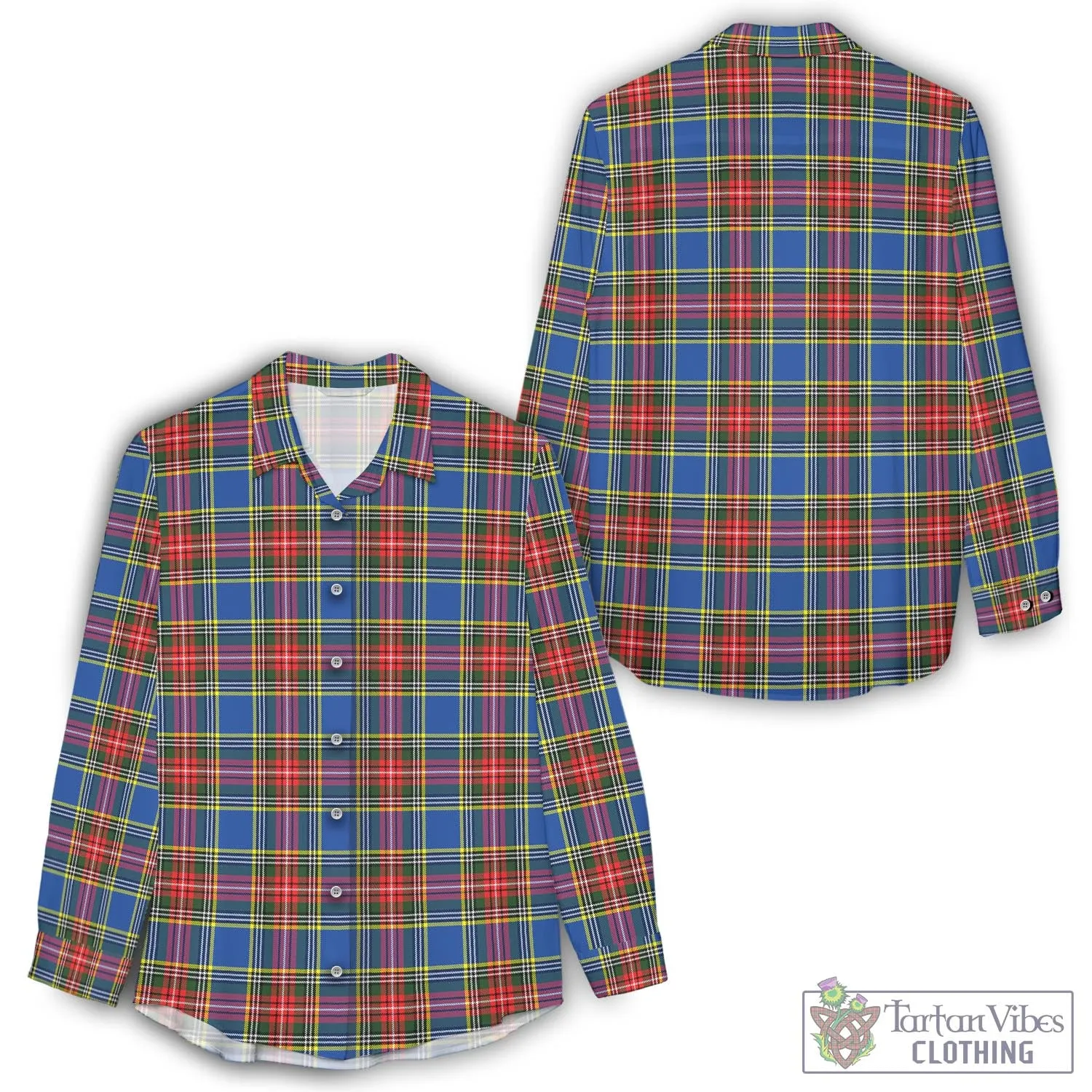 Bethune Tartan Women's Casual Shirt