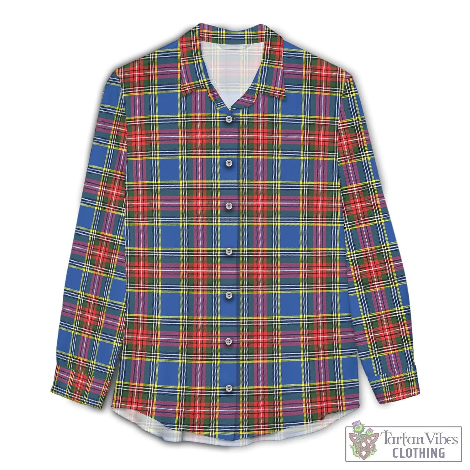 Bethune Tartan Women's Casual Shirt