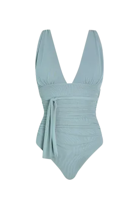 Blue Tulle Swimsuit