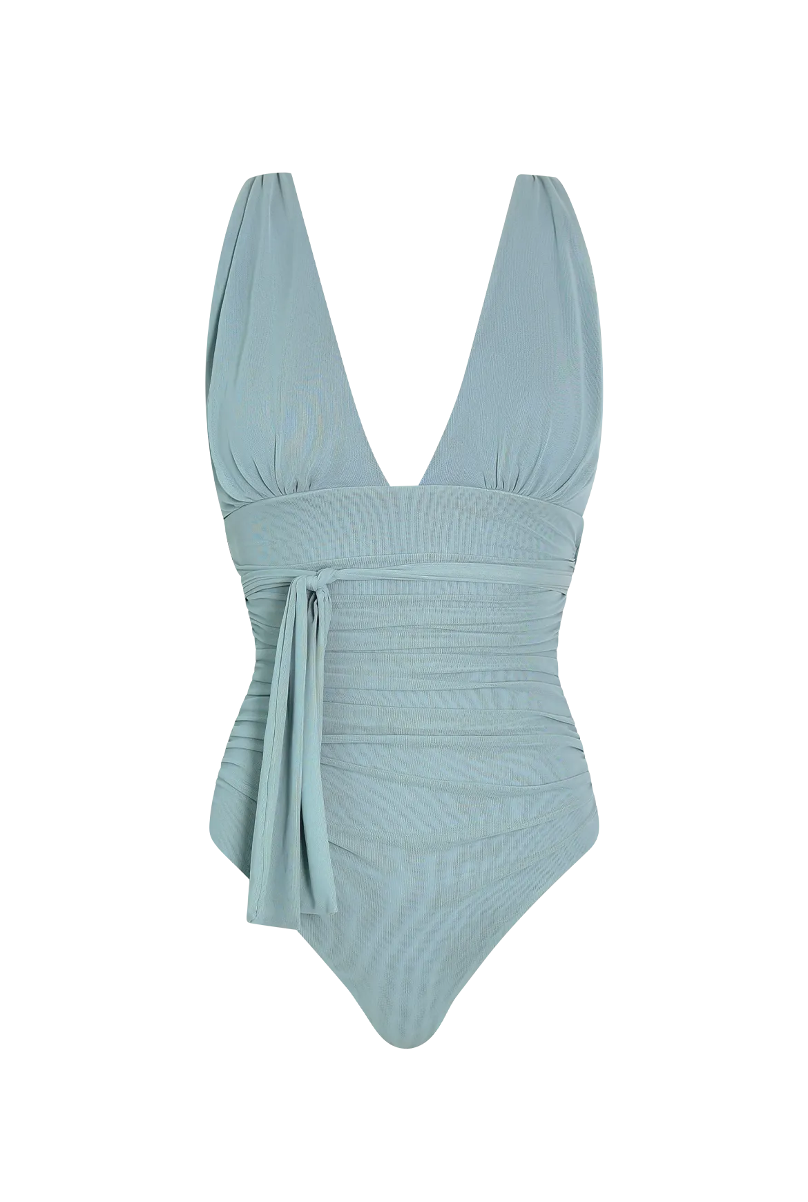 Blue Tulle Swimsuit