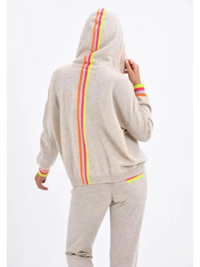 Brodie Cashmere Sand Alexandra Hoodie