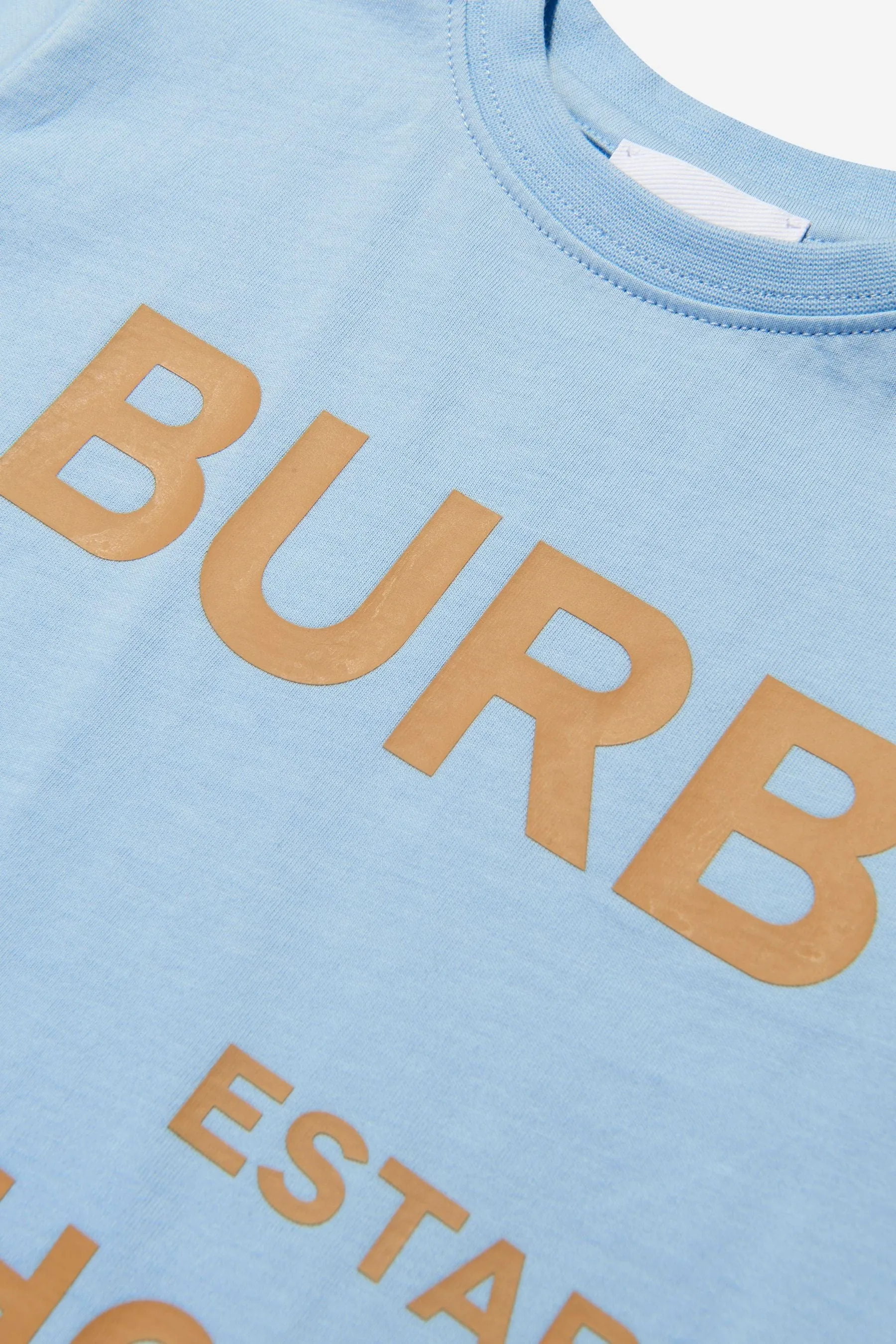 Burberry Baby Girls Cotton Logo Print T-Shirt