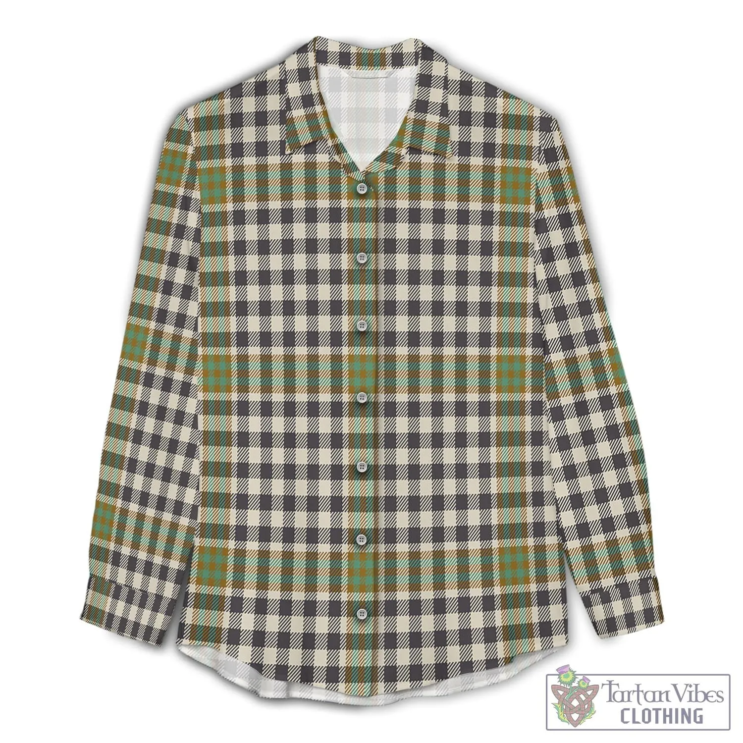 Burns Check Tartan Women's Casual Shirt