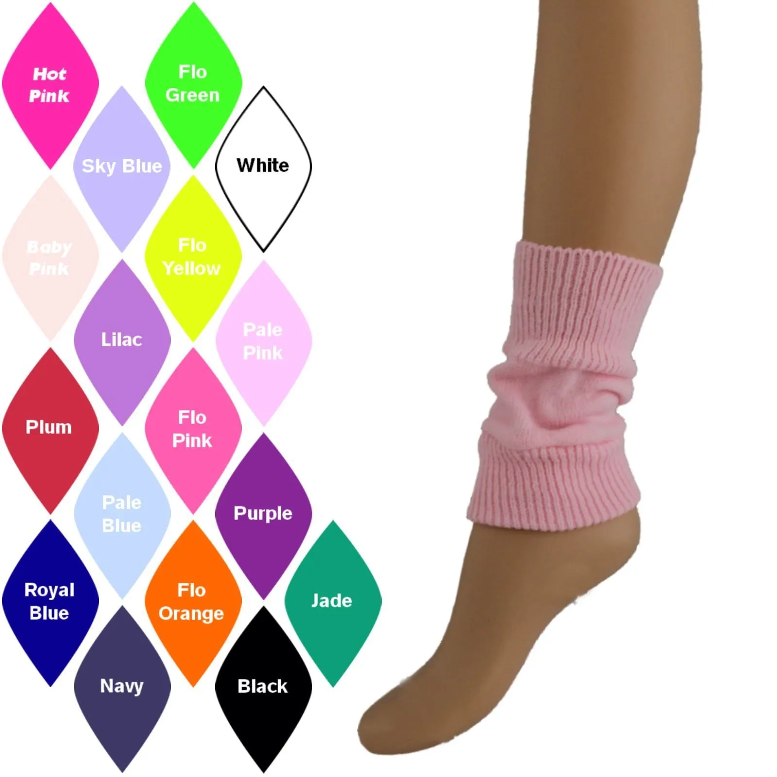 CAAW - 8" ACRYLIC ANKLE WARMERS