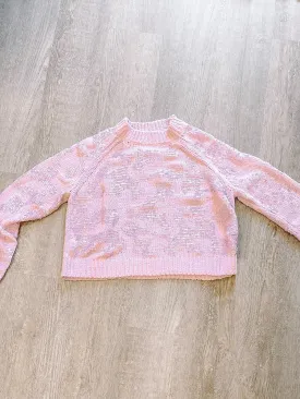 Chic Cheetah Sweater | Lilac