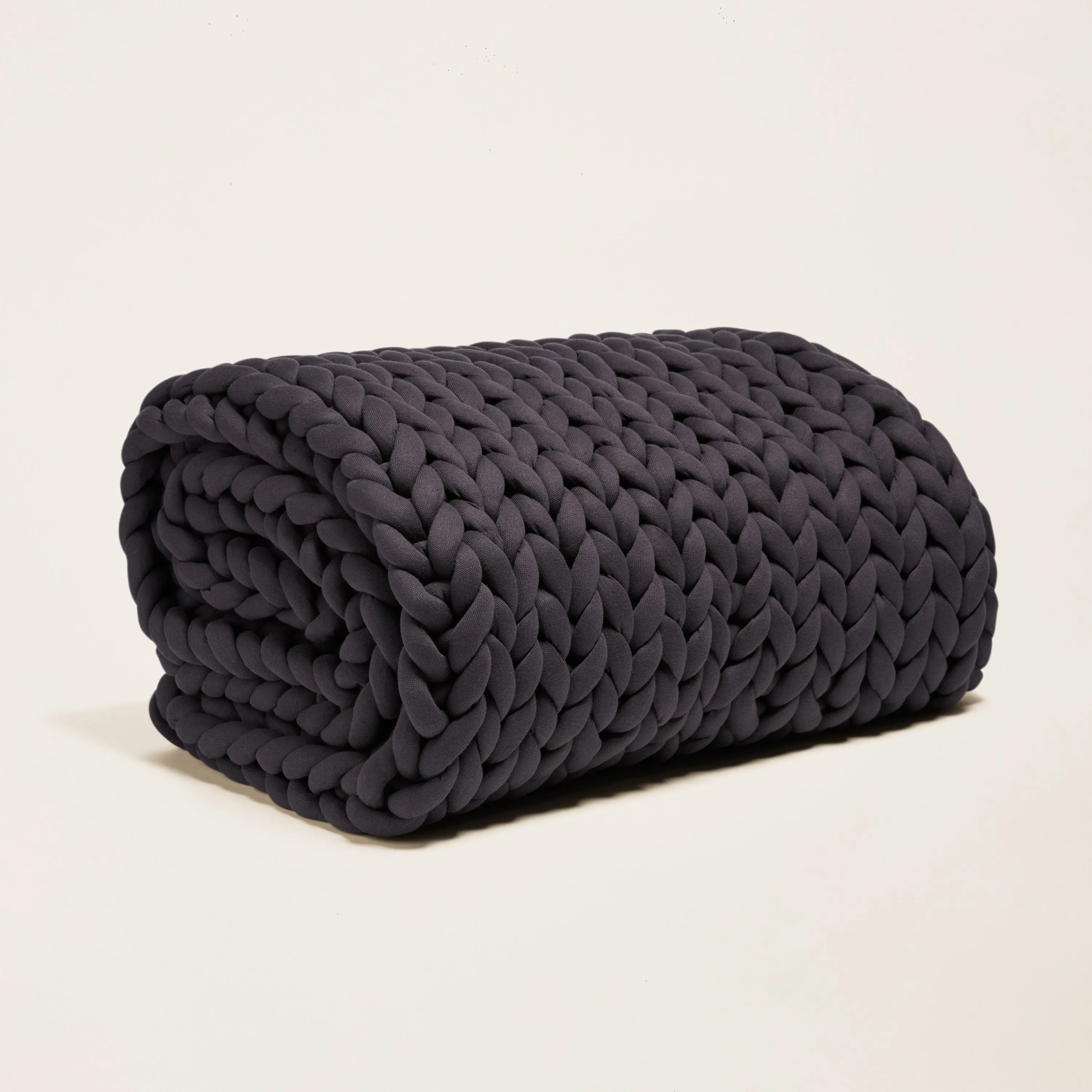 Chunky Knit Organic Weighted Blanket