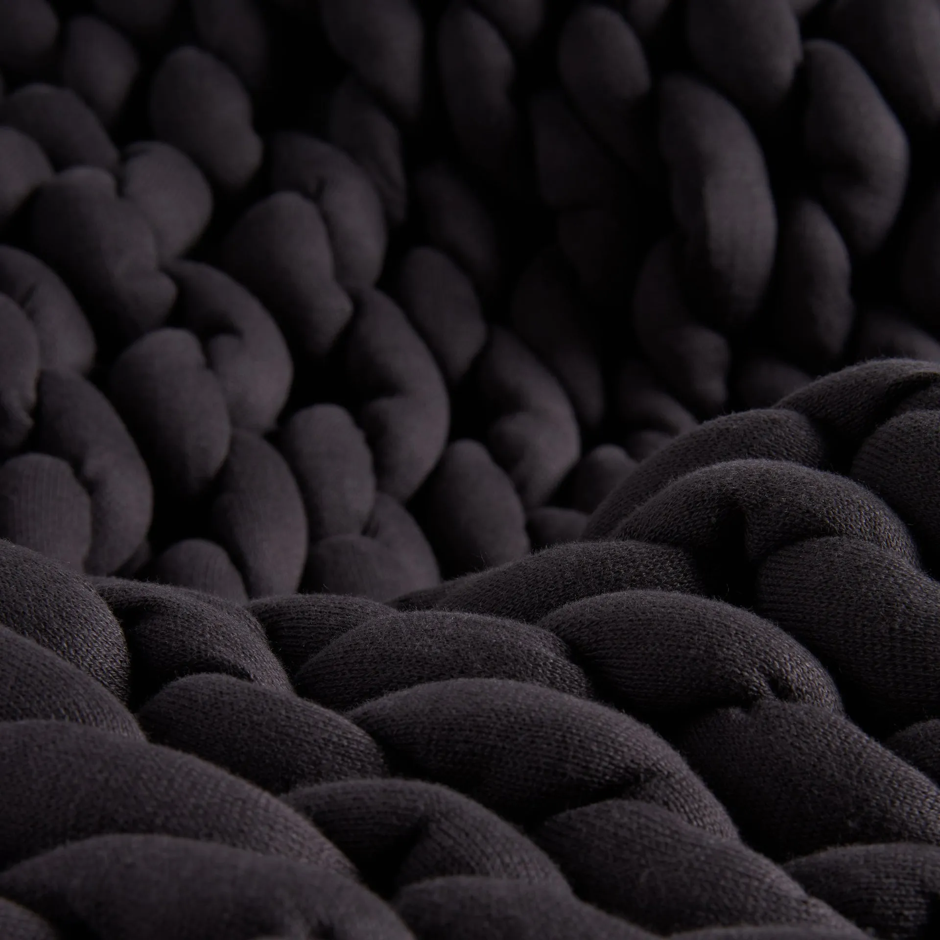 Chunky Knit Organic Weighted Blanket