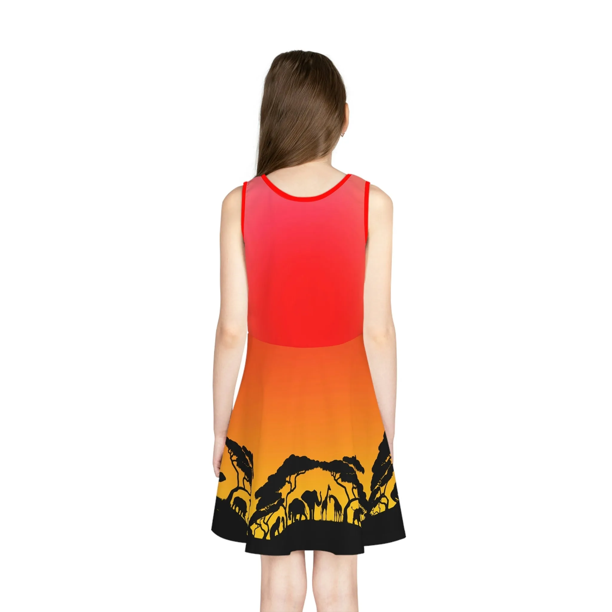 Circle of Life Girls' Sleeveless Sundress