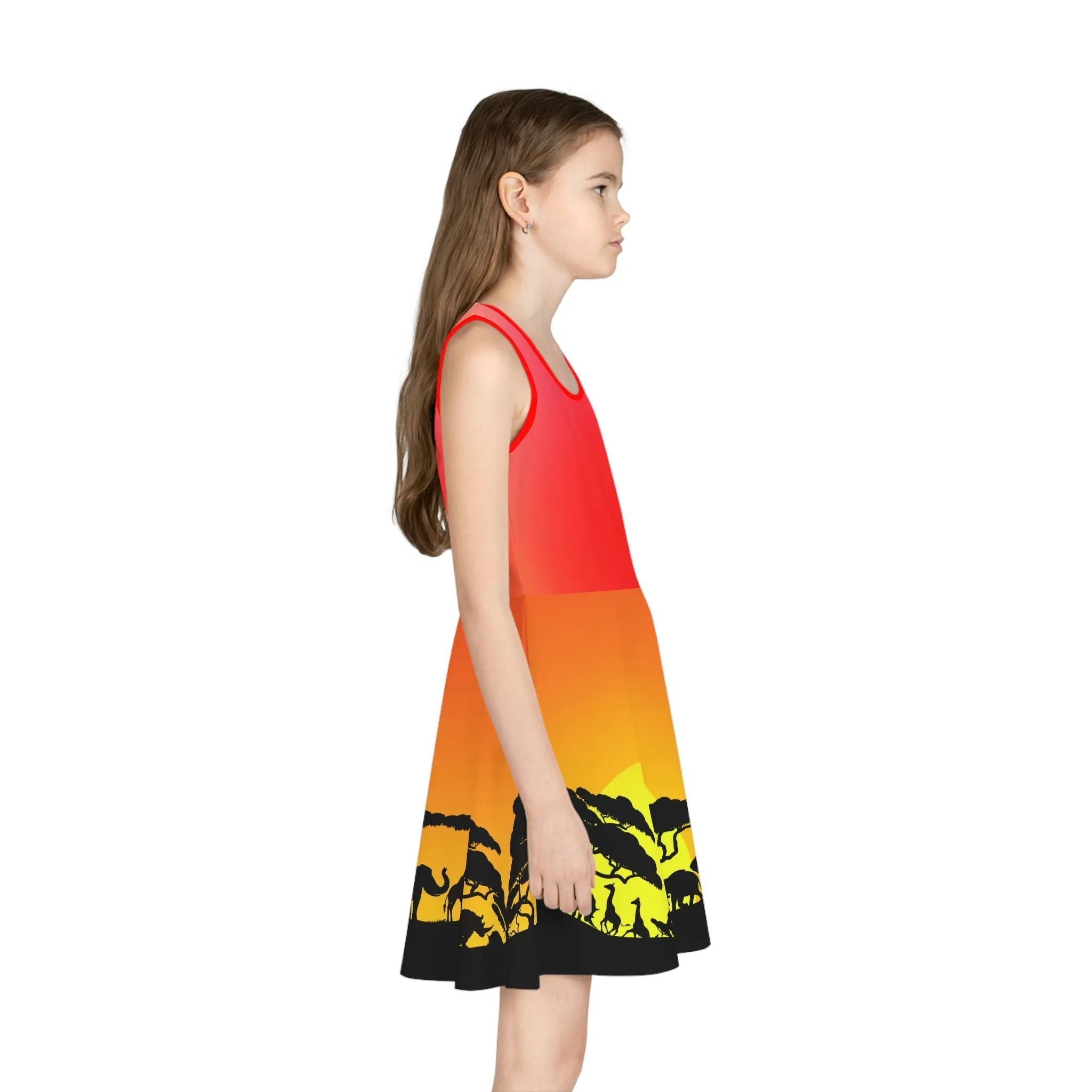 Circle of Life Girls' Sleeveless Sundress