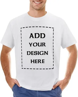 Custom t Shirt Design Your Own Image Text Personalized Adult Printing Shirts