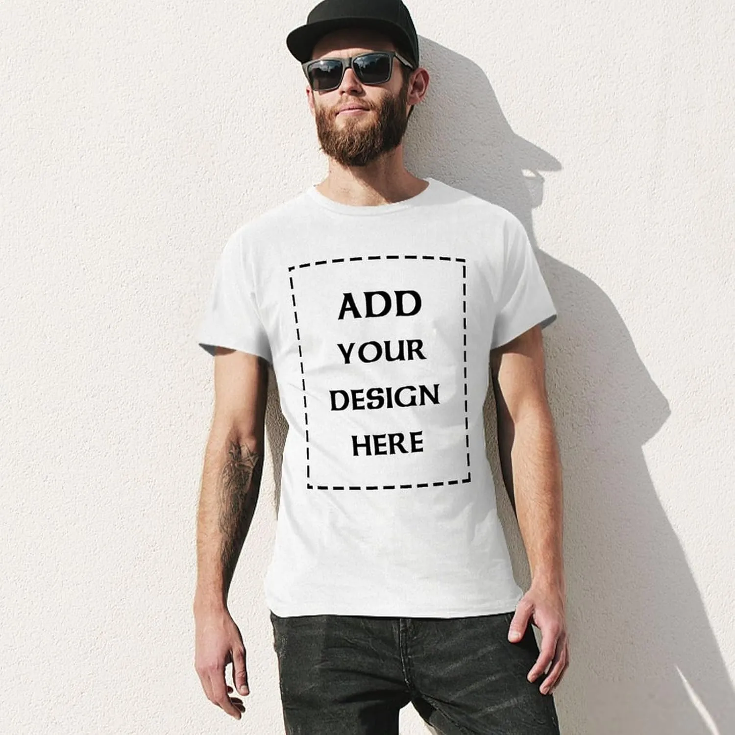 Custom t Shirt Design Your Own Image Text Personalized Adult Printing Shirts