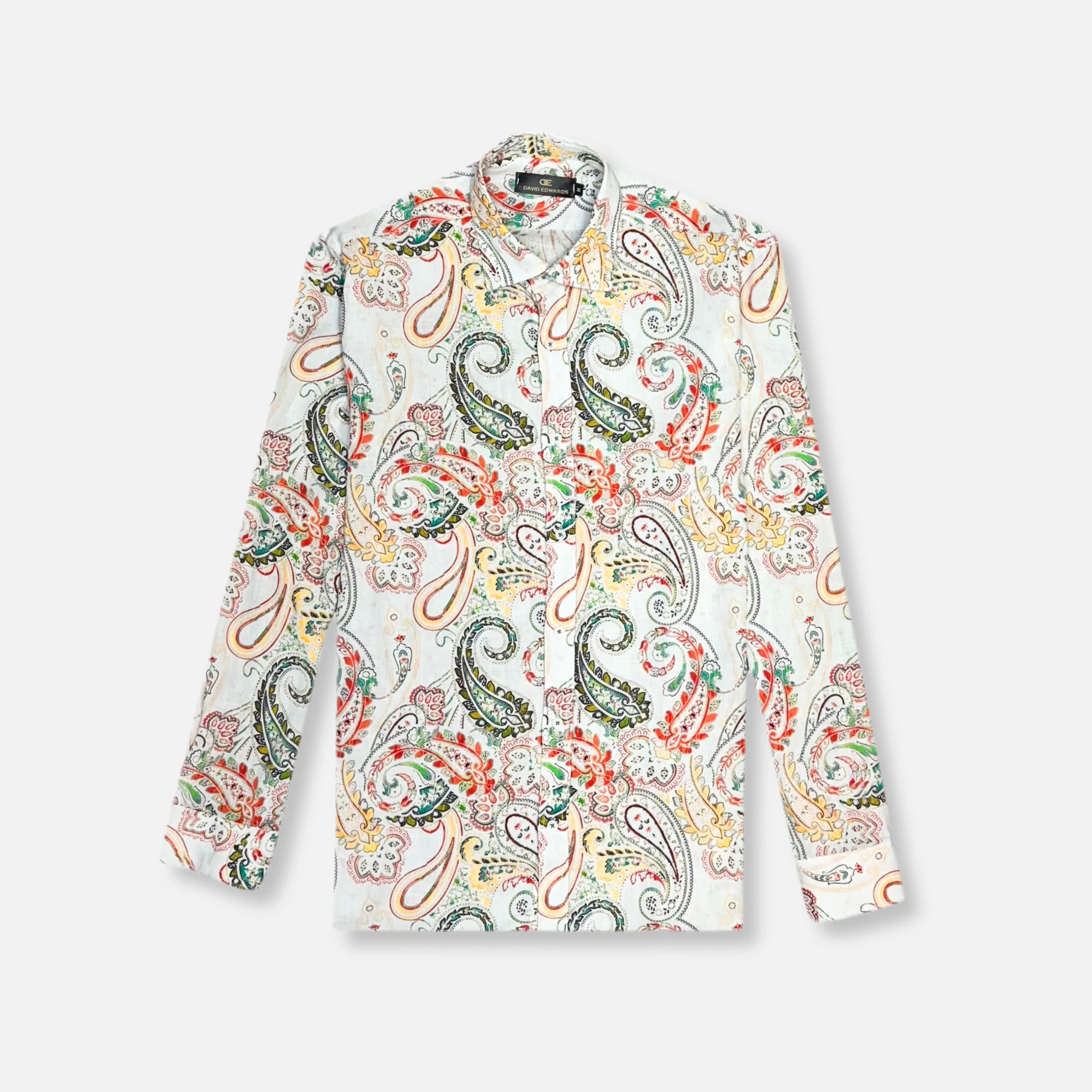 Daines Roll Tab Linen Shirt