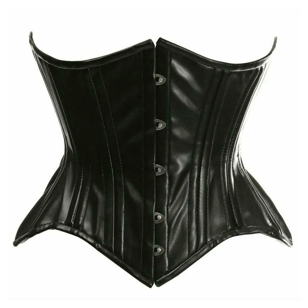 Daisy Corsets Top Drawer Double Steel Boned Curvy Cut Waist Cincher Corset
