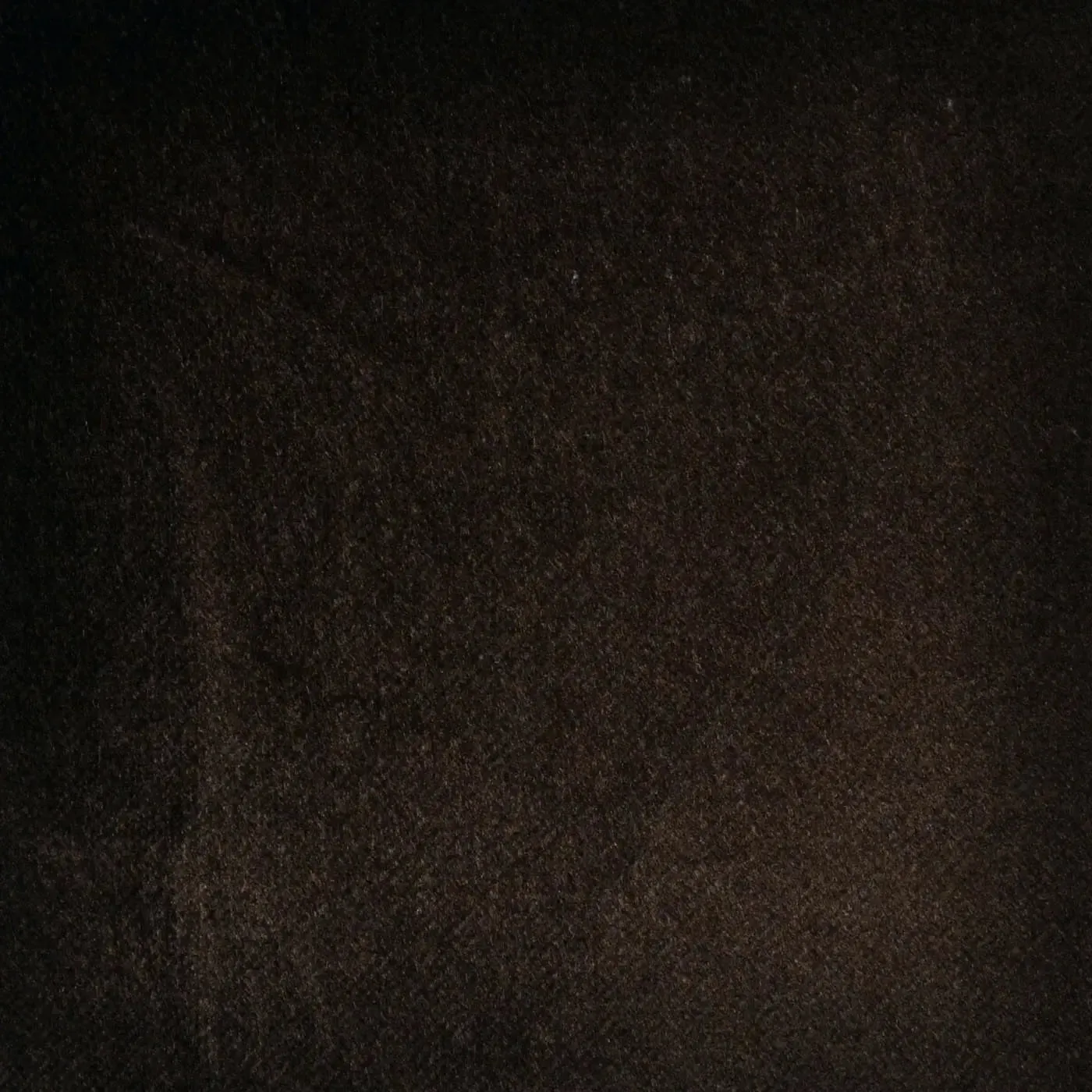 Dark Brown Lightweight Cotton Velvet