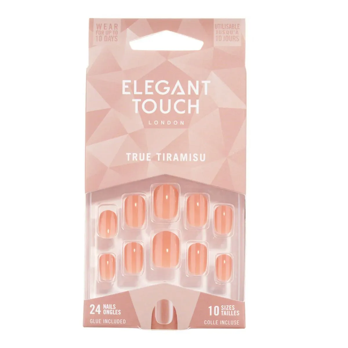 Elegant Touch Core Colour True Tiramisu False Nails