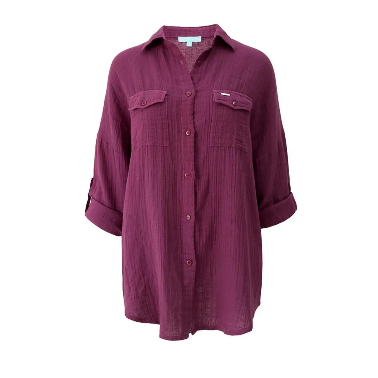 Elena Bordeaux Shirt