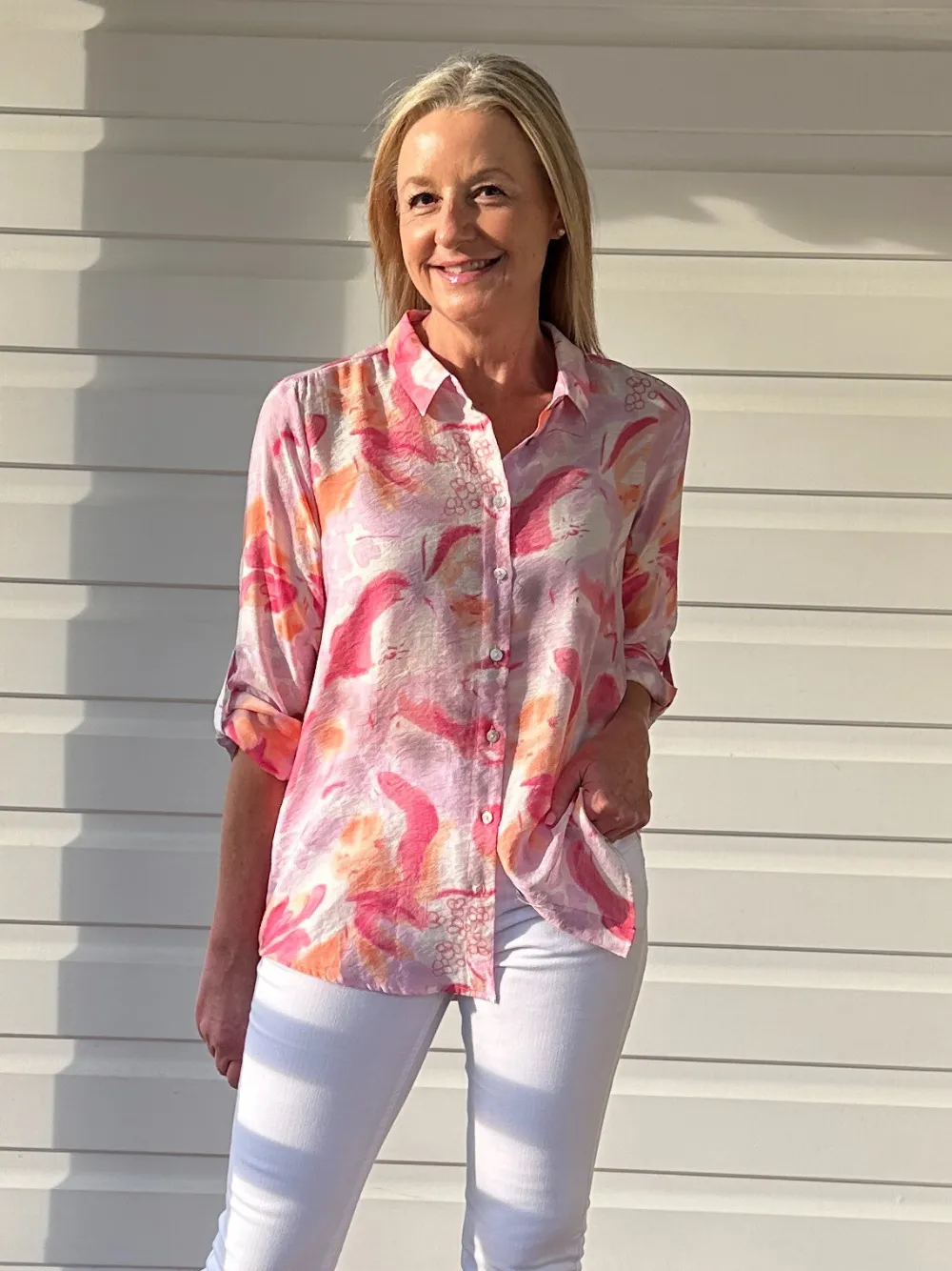 Ella Print Shirt - Multi