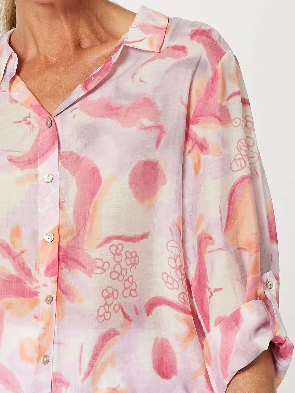 Ella Print Shirt - Multi