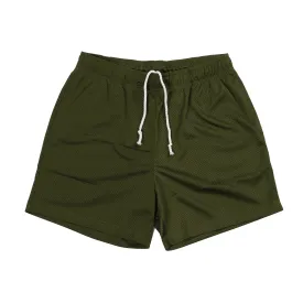 Everyday Mesh Shorts - Olive