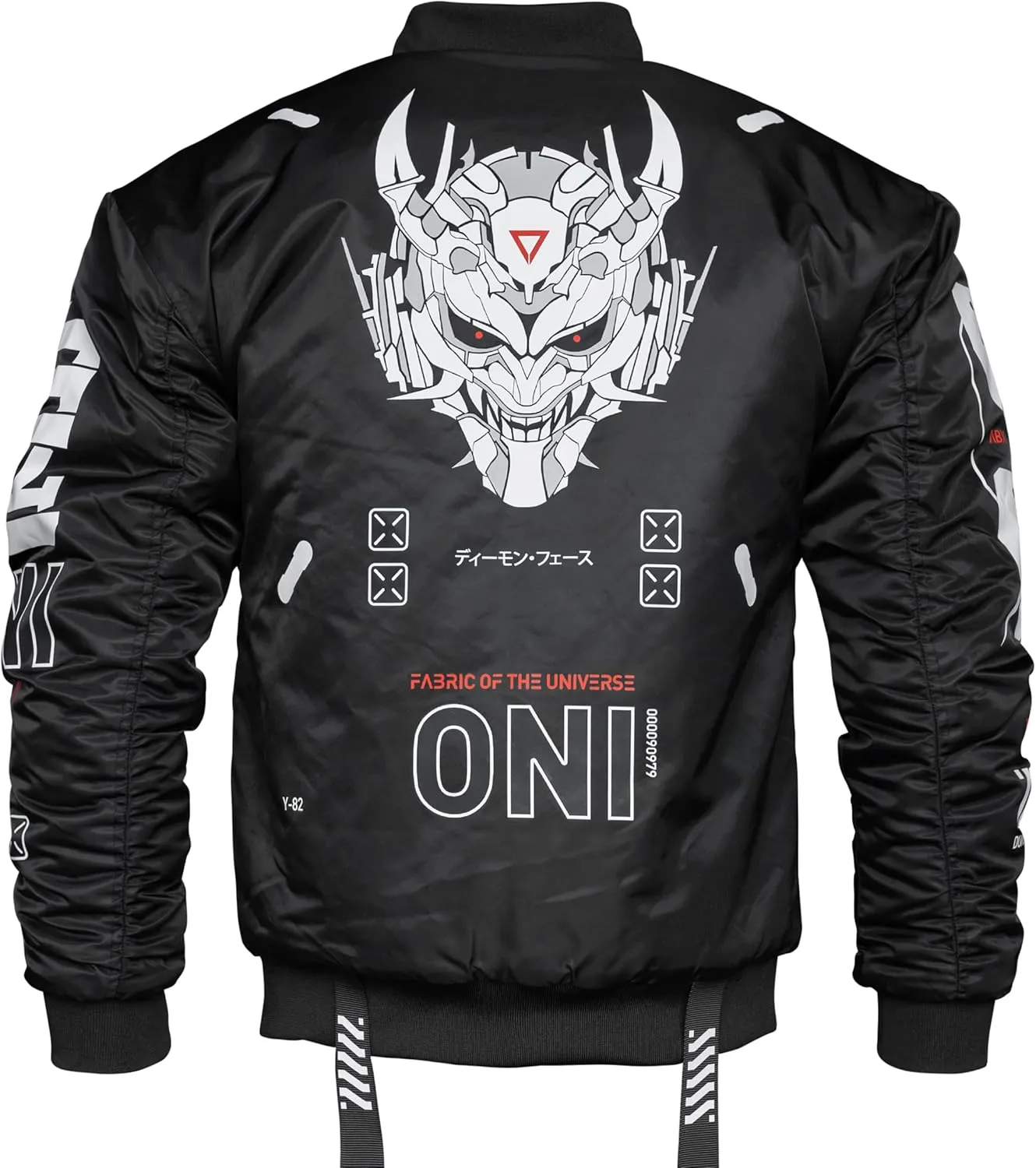 Fabric of the Universe Techwear Graphic Fashion Bomber Jacket