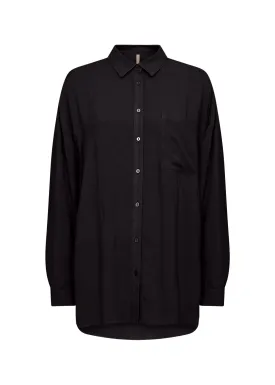 Falula 2 Button Up - Black