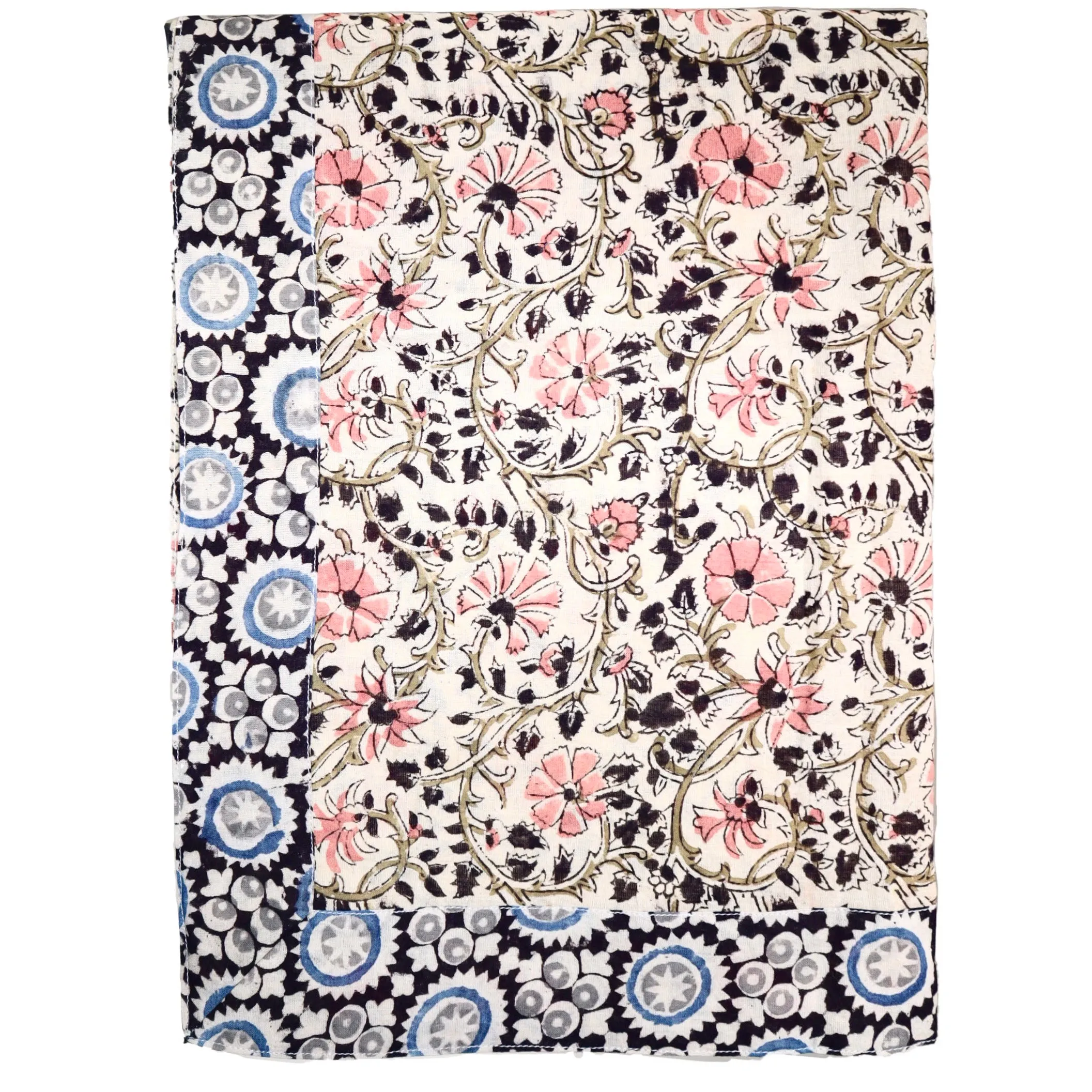 Floral Dream - Appliqué Border Bandana (KK1484-22)