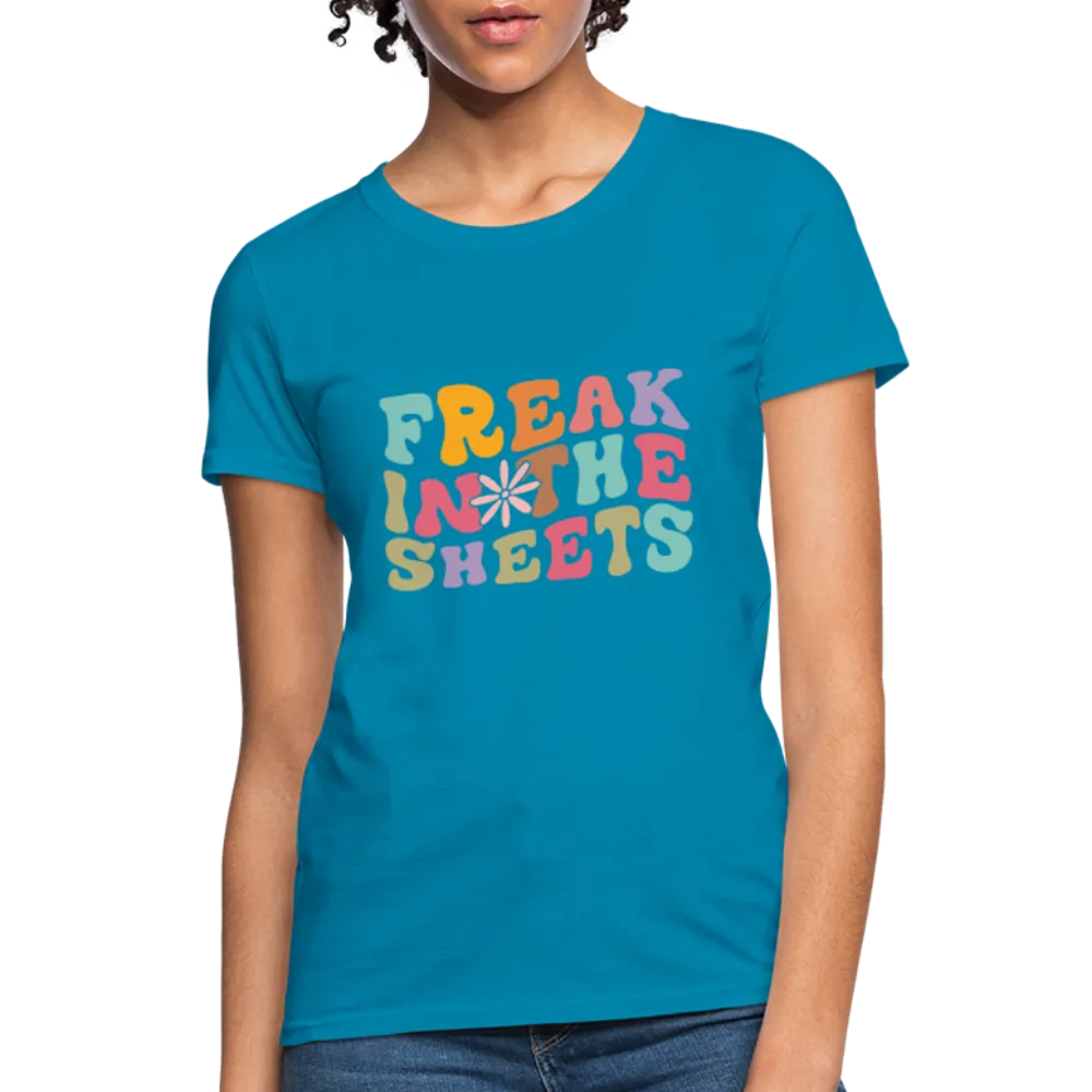 Freak In The Sheets Women's Contoured T-Shirt