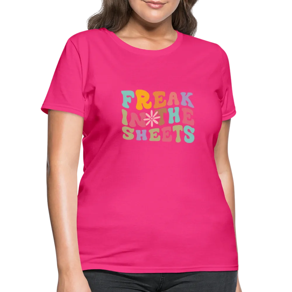 Freak In The Sheets Women's Contoured T-Shirt