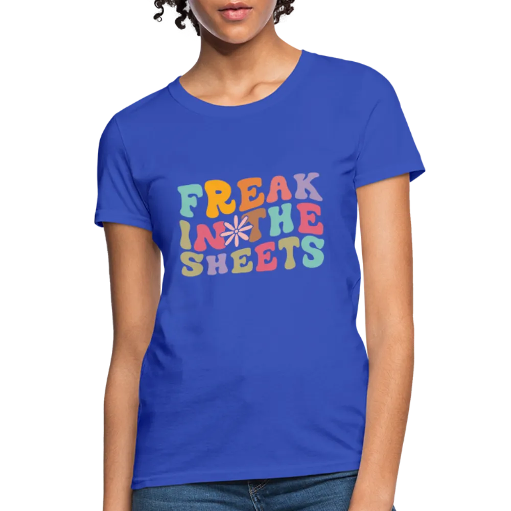 Freak In The Sheets Women's Contoured T-Shirt