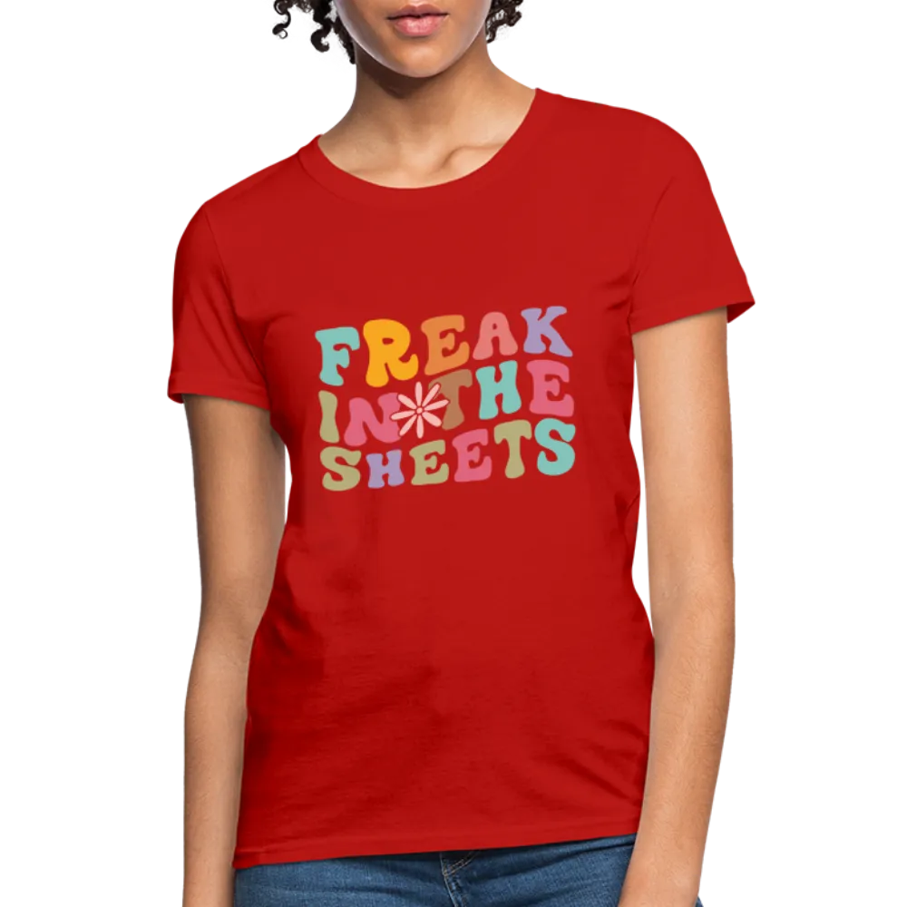 Freak In The Sheets Women's Contoured T-Shirt