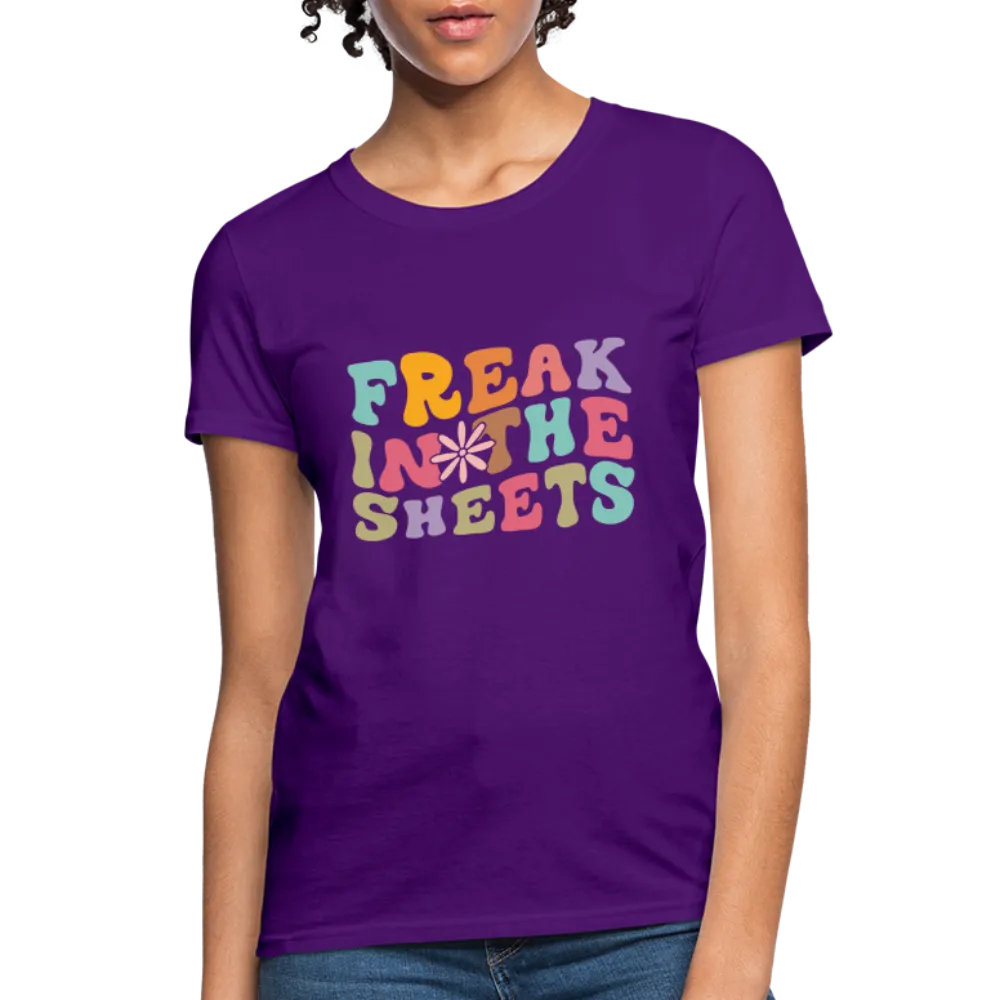 Freak In The Sheets Women's Contoured T-Shirt