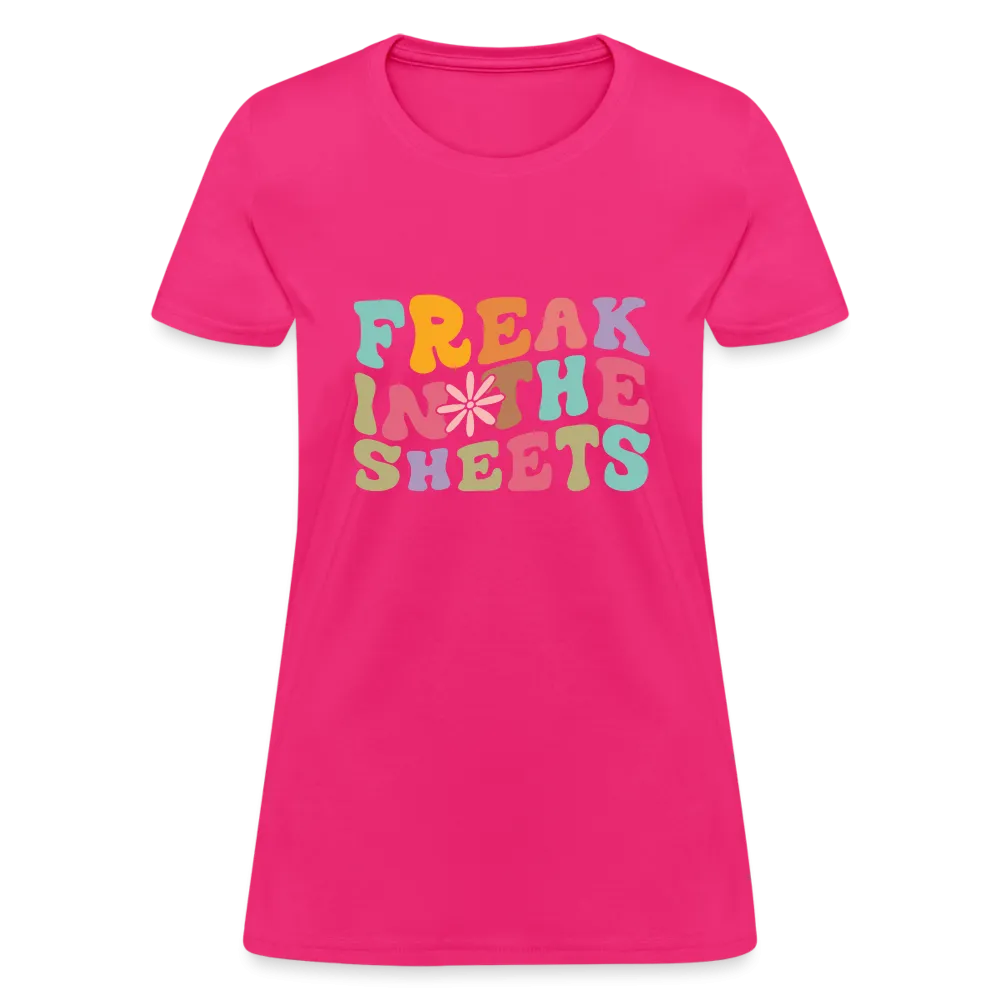 Freak In The Sheets Women's Contoured T-Shirt