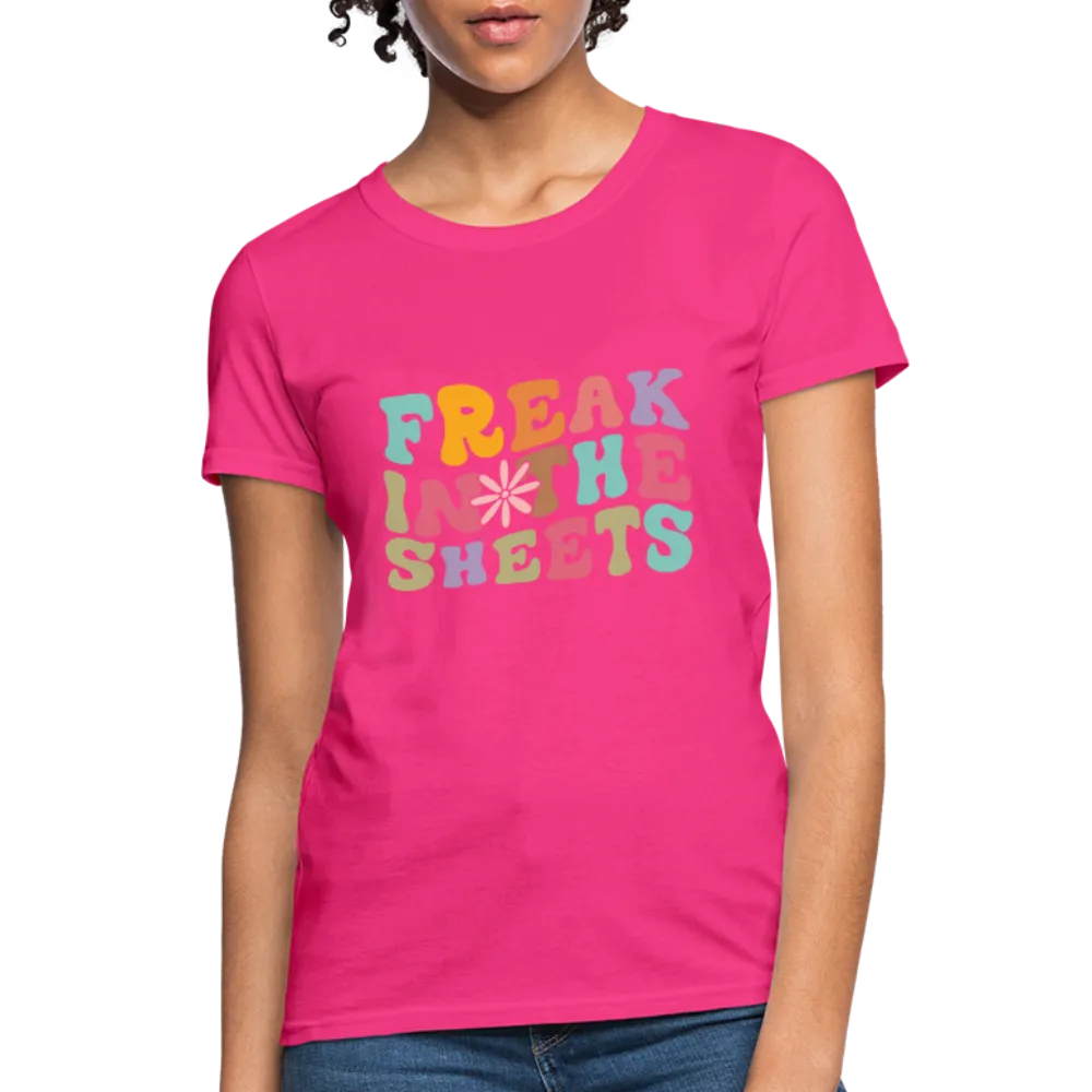Freak In The Sheets Women's Contoured T-Shirt