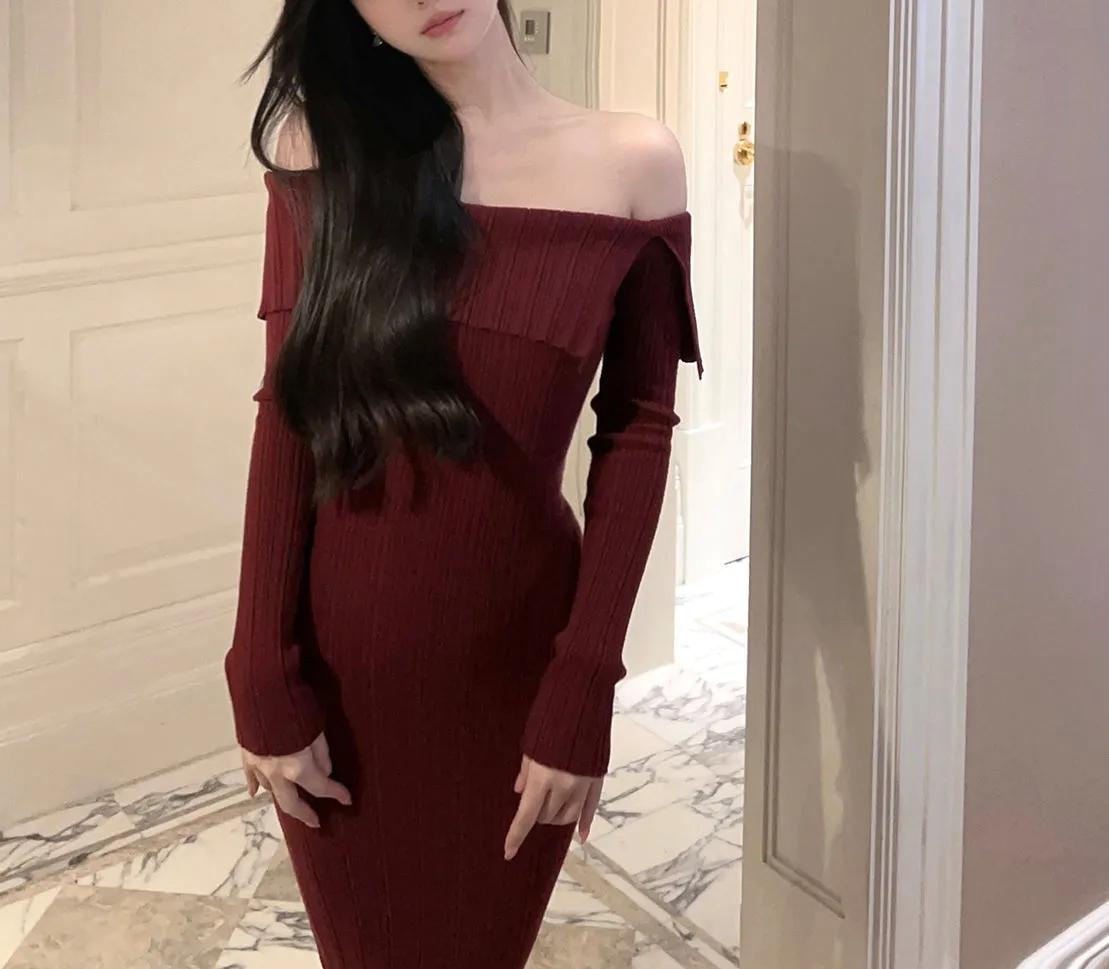 Frey dress (ready stock in red/ 3 colours)