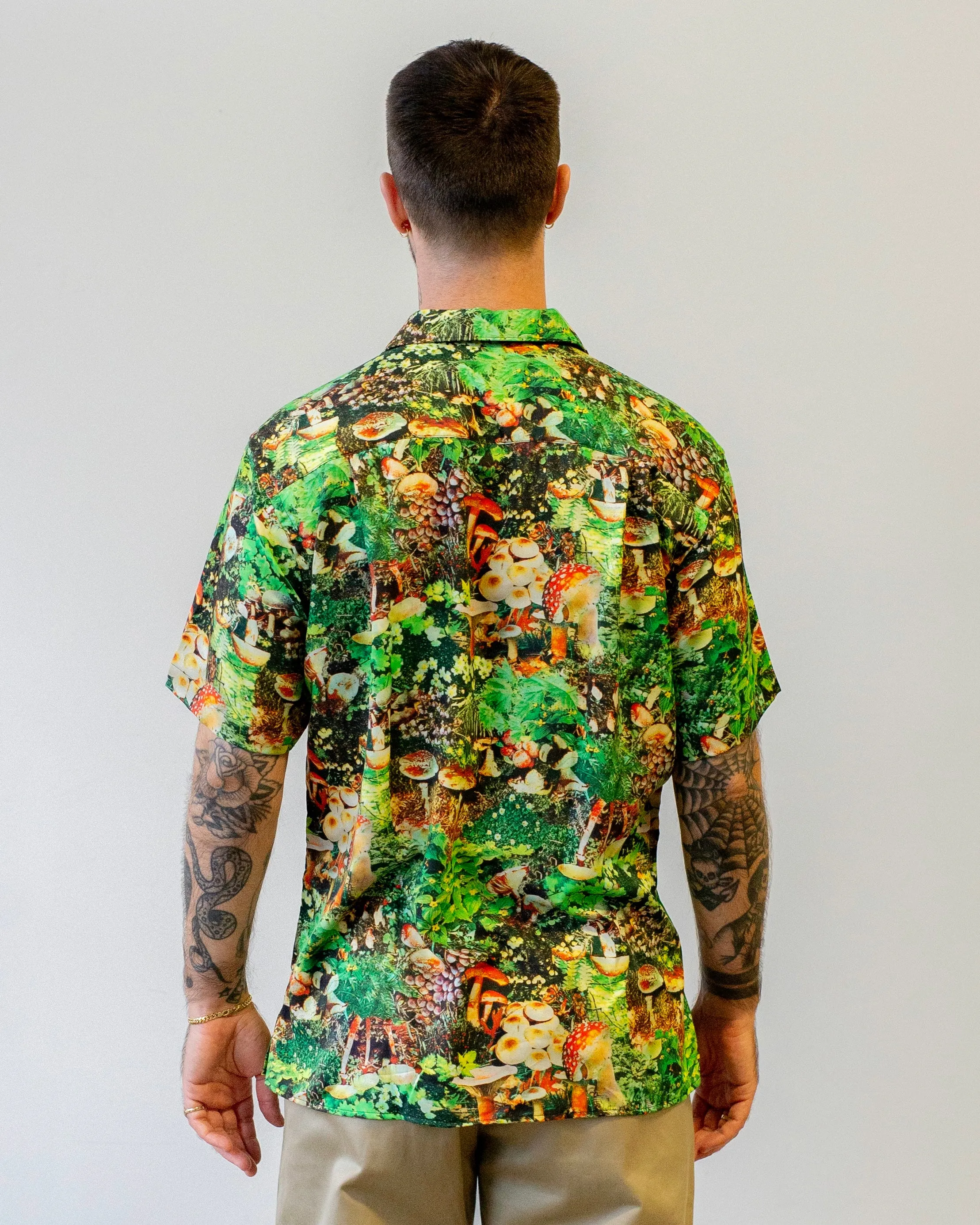 Gitman Vintage Shrooms on Viscose Camp Shirt