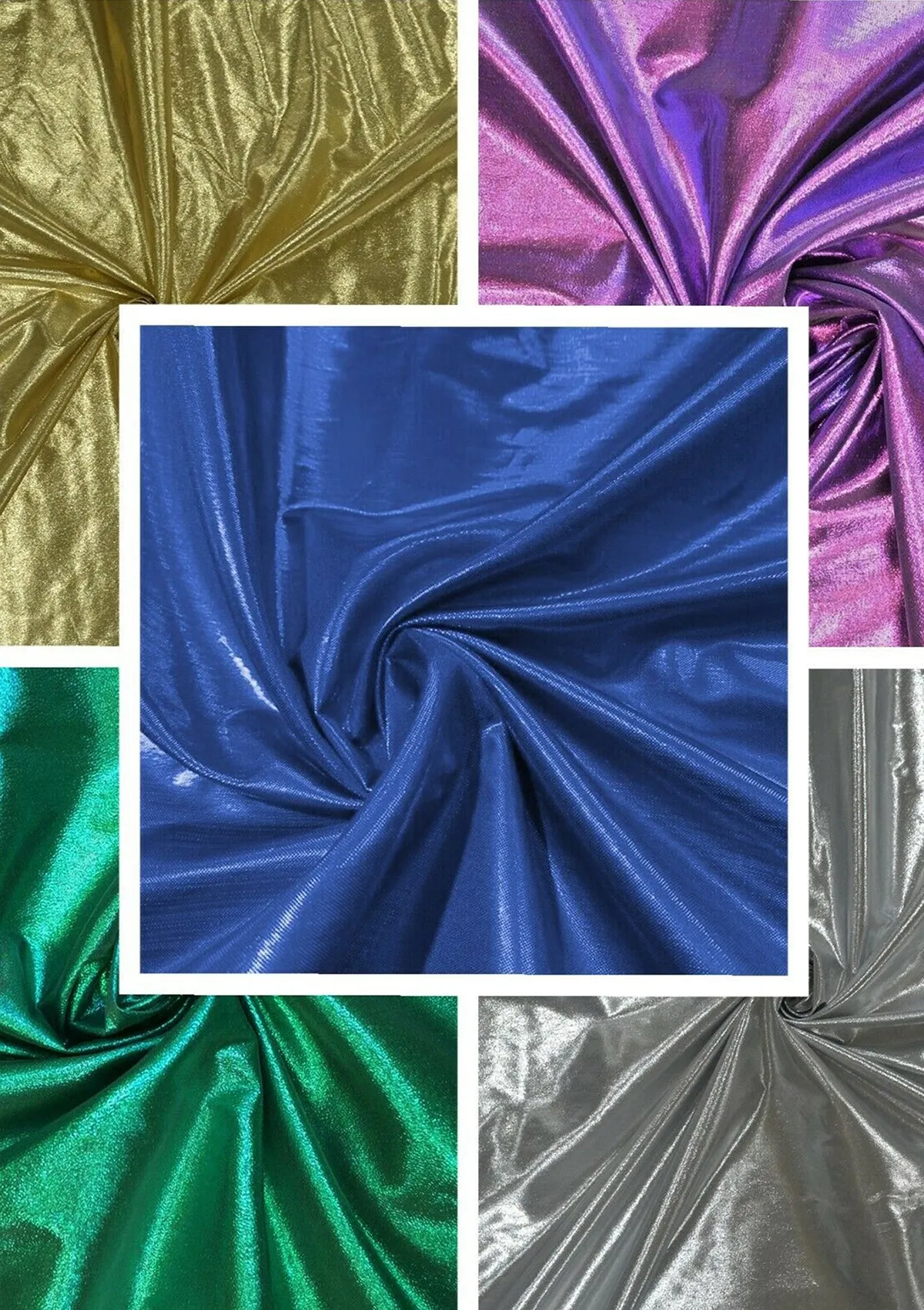 Gold 44" (110cms) Decoration Lame Metallic Shiny Fabric Dressing Crafting Wedding