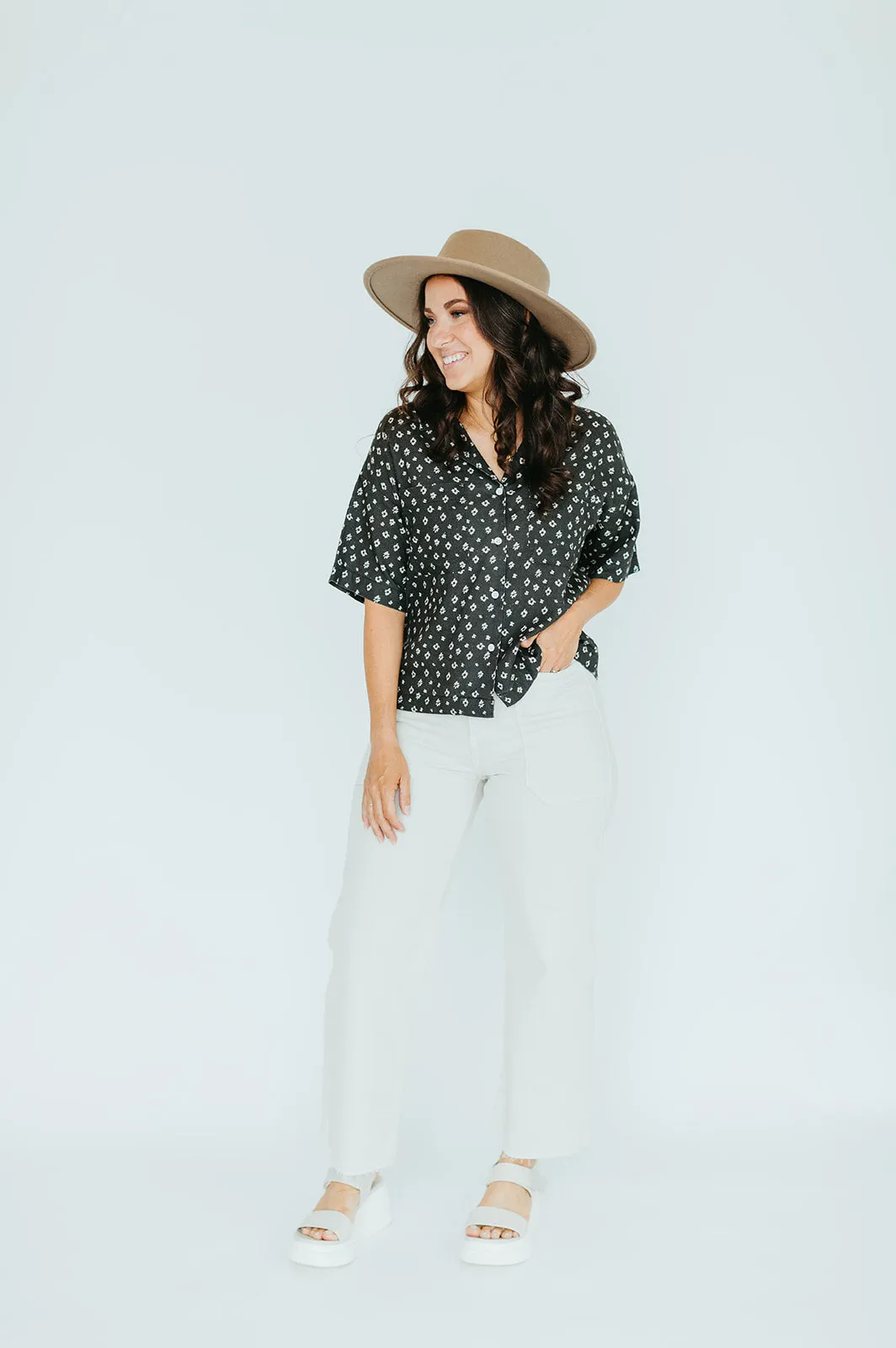 Greenwich Button Up Top