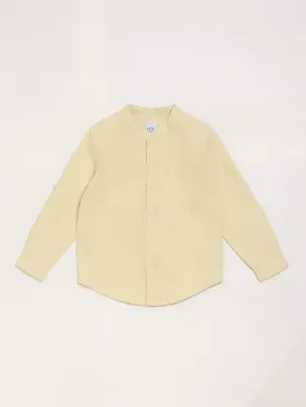 HOP Kids Solid Yellow Shirt
