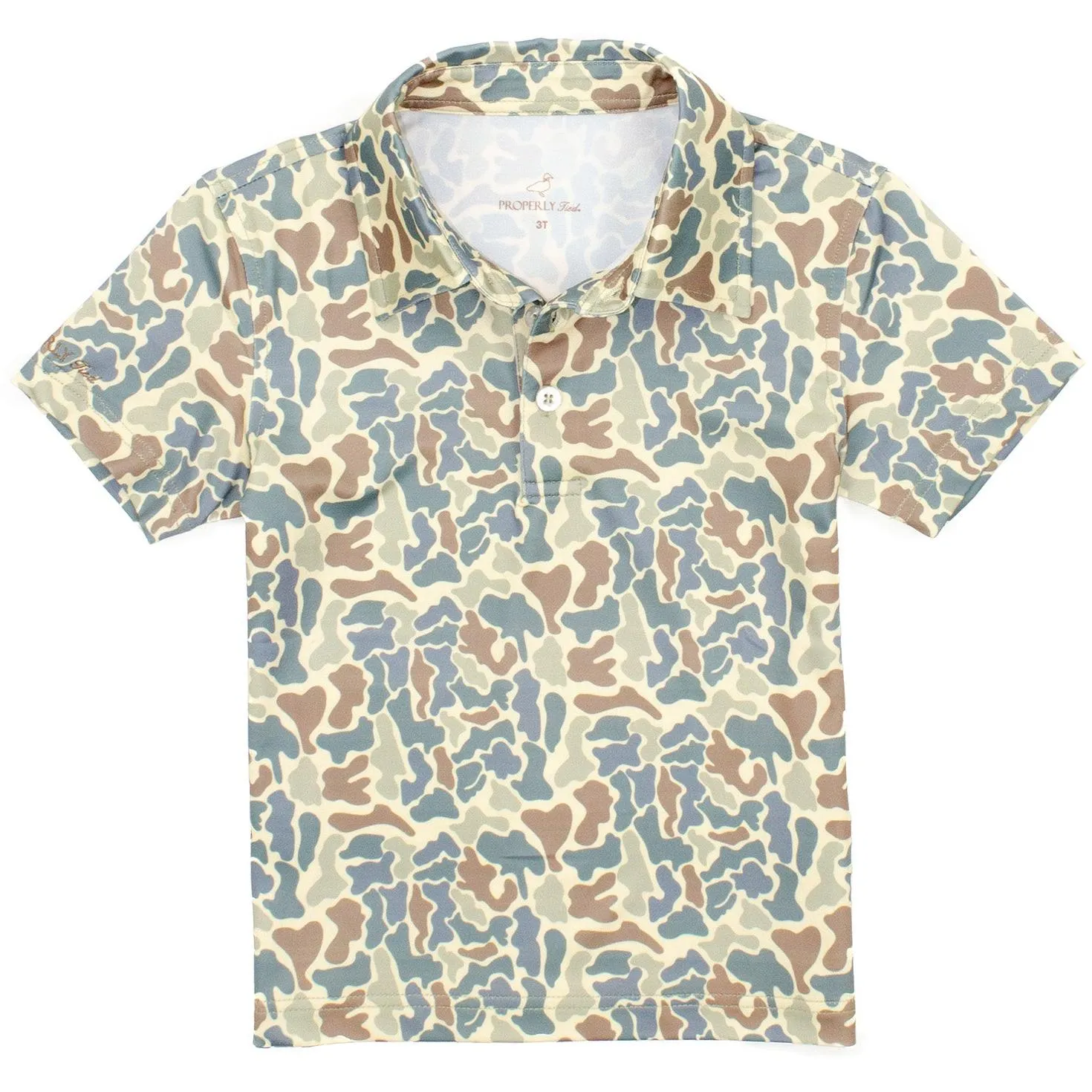 Inlet Polo- Field Camo