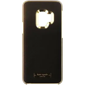 Kate Spade Wrap Series Protective Case Cover for Galaxy S9 - Black Gold