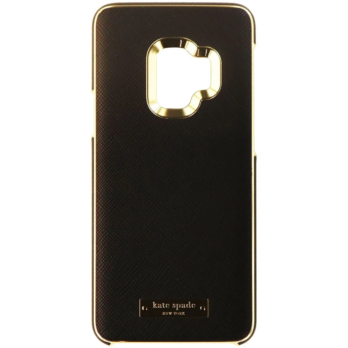 Kate Spade Wrap Series Protective Case Cover for Galaxy S9 - Black Gold