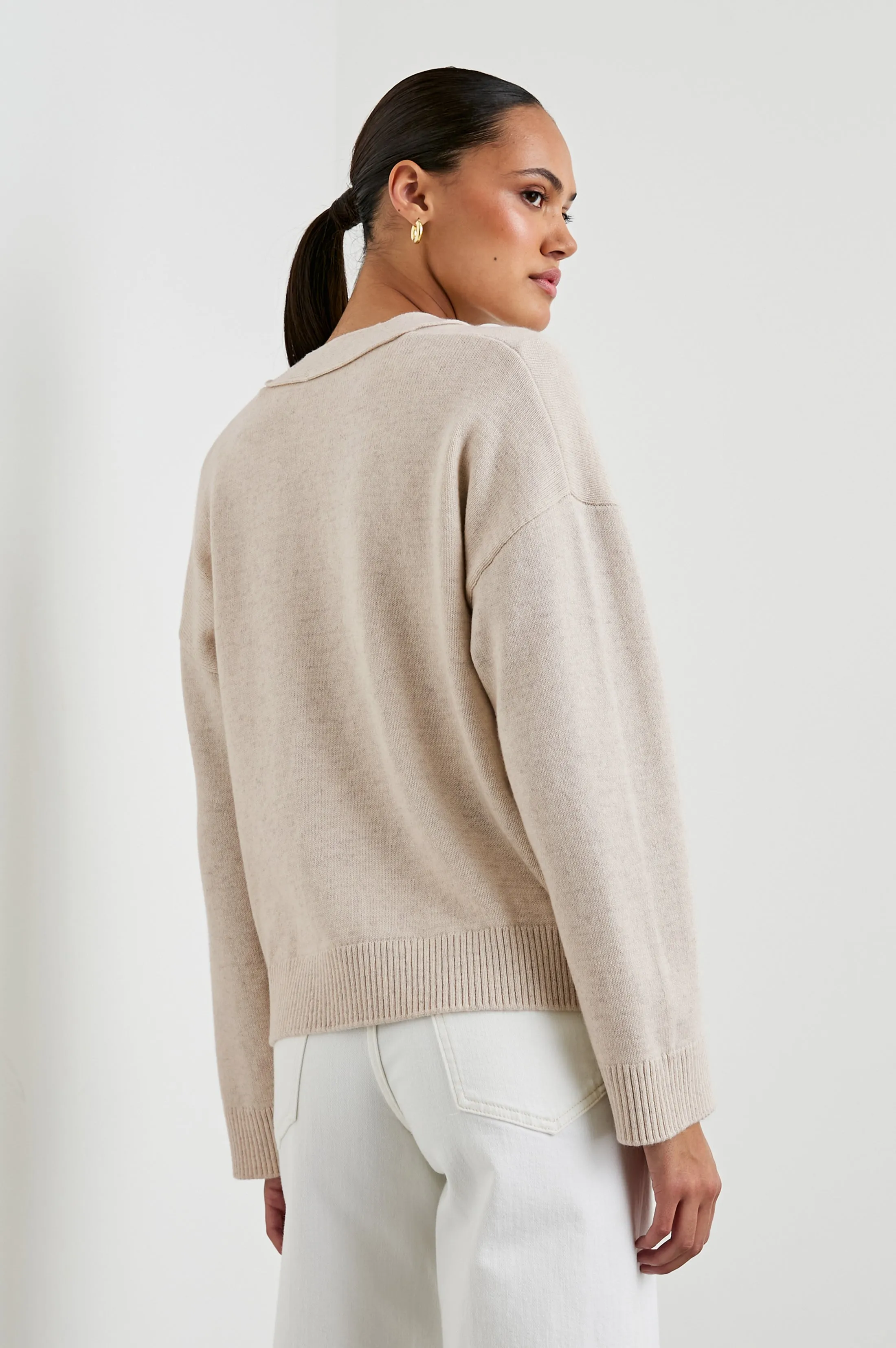 LINDI CARDIGAN - OATMEAL
