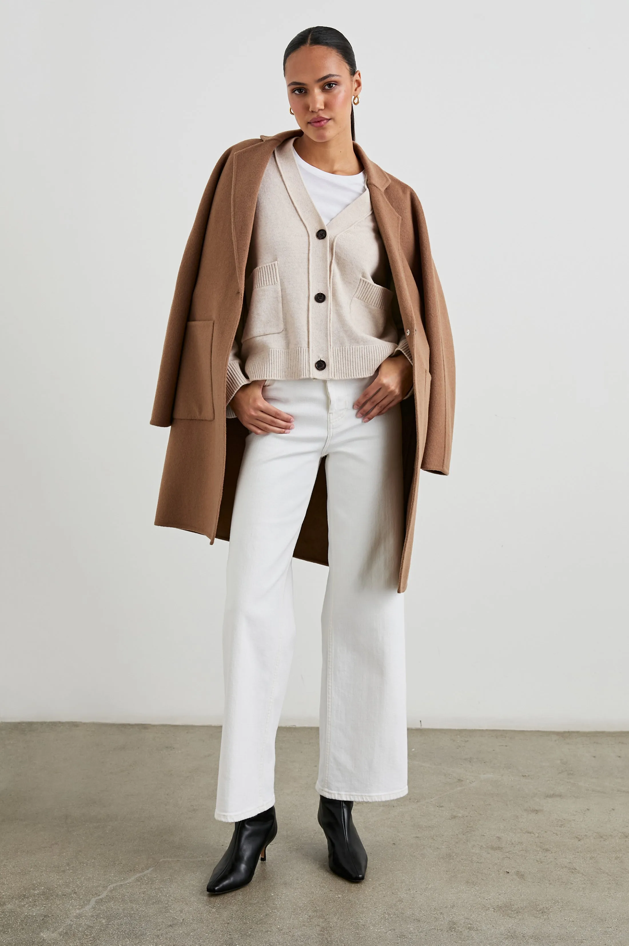 LINDI CARDIGAN - OATMEAL