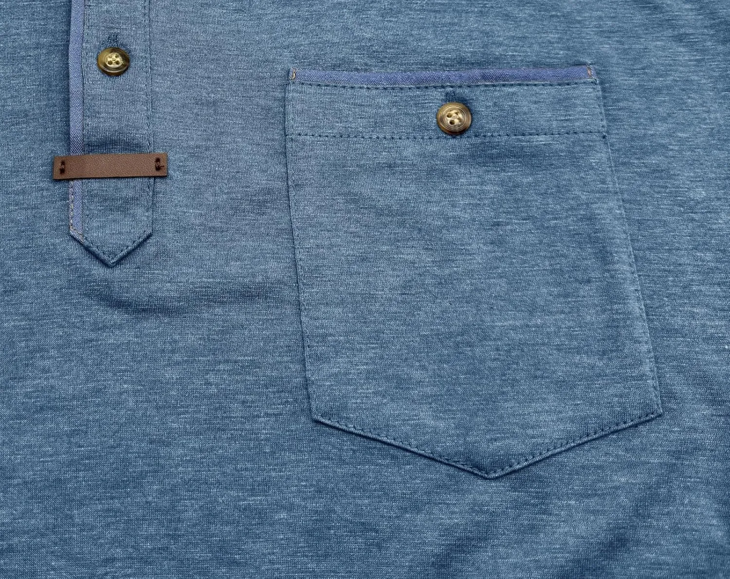 Men's Casual Polo Shirts Classic Button Basic Short Sleeve Shirt Lightweight Cotton Tees Golf Stylish Tops