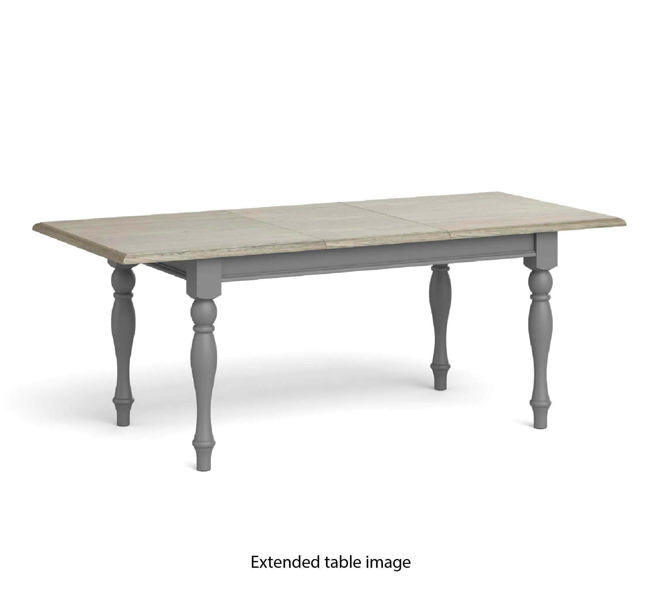 Mulsanne Grey Compact Extending Table