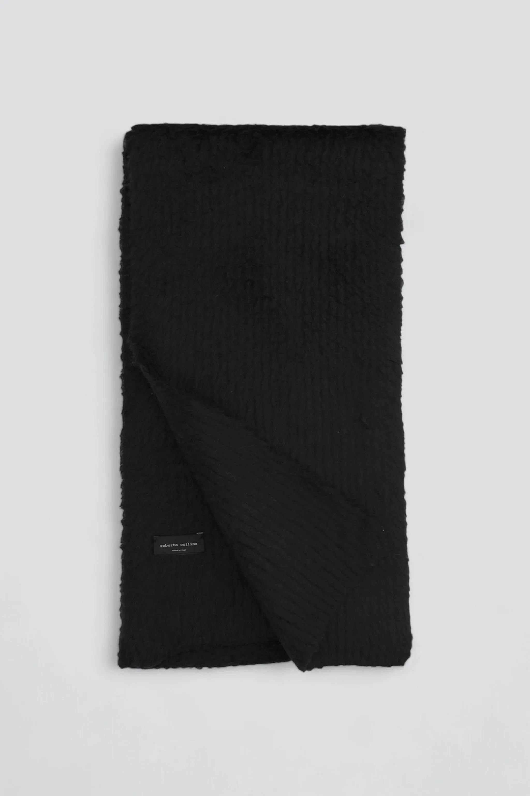 Nero Brushed Scarf