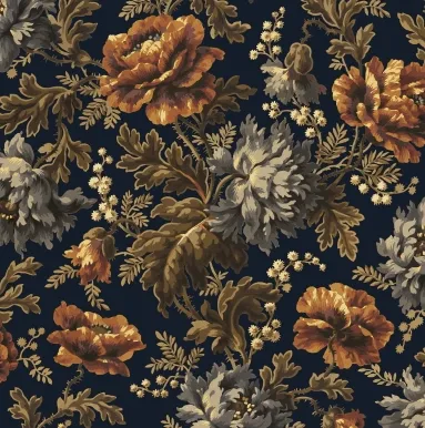 Opia Velvet Midnight Fabric