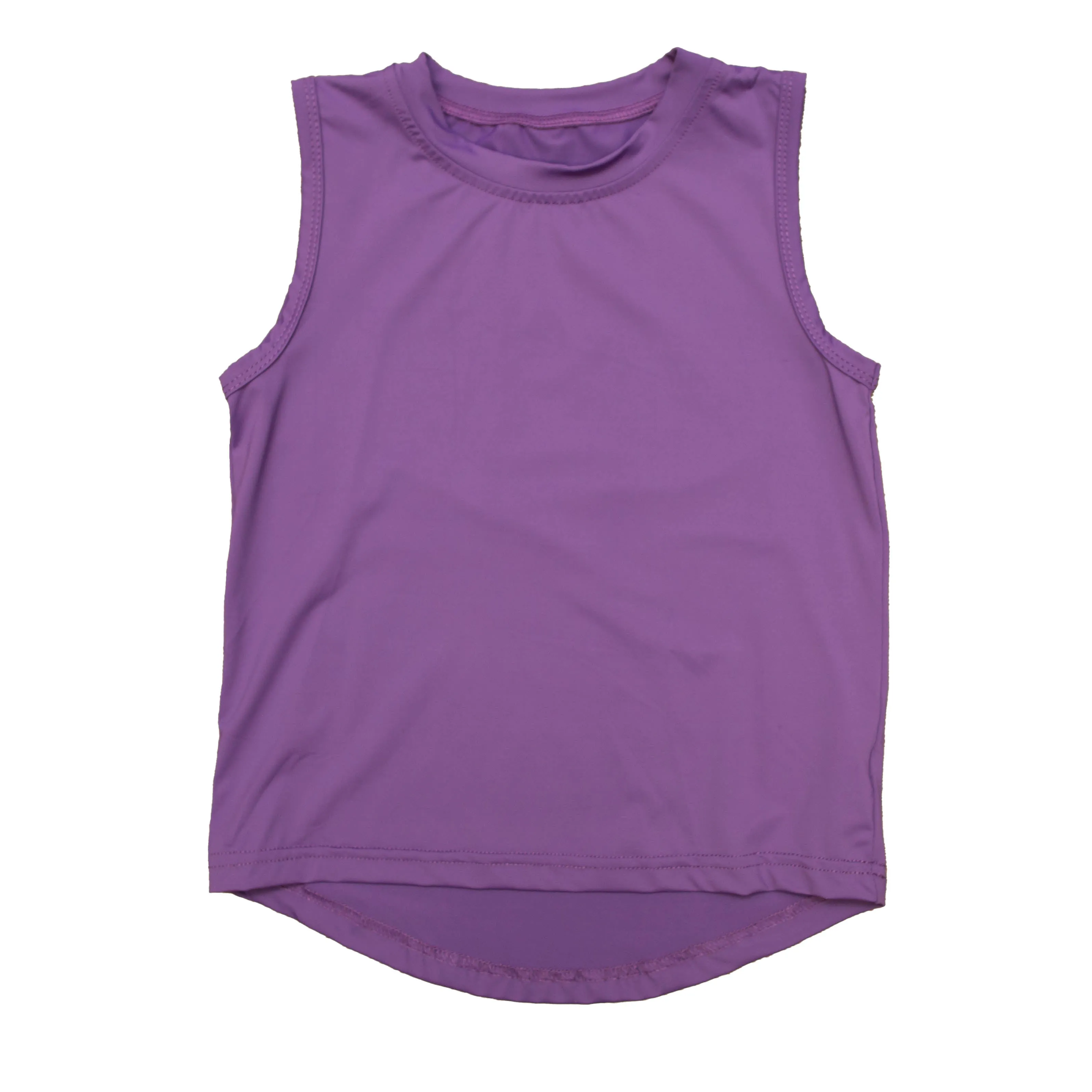 Plum High Low Adult Tank